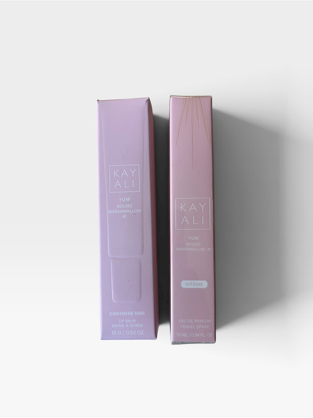 KAYALI YUM BOUJEE MARSHMALLOW | 81 Intense & LIP BALM